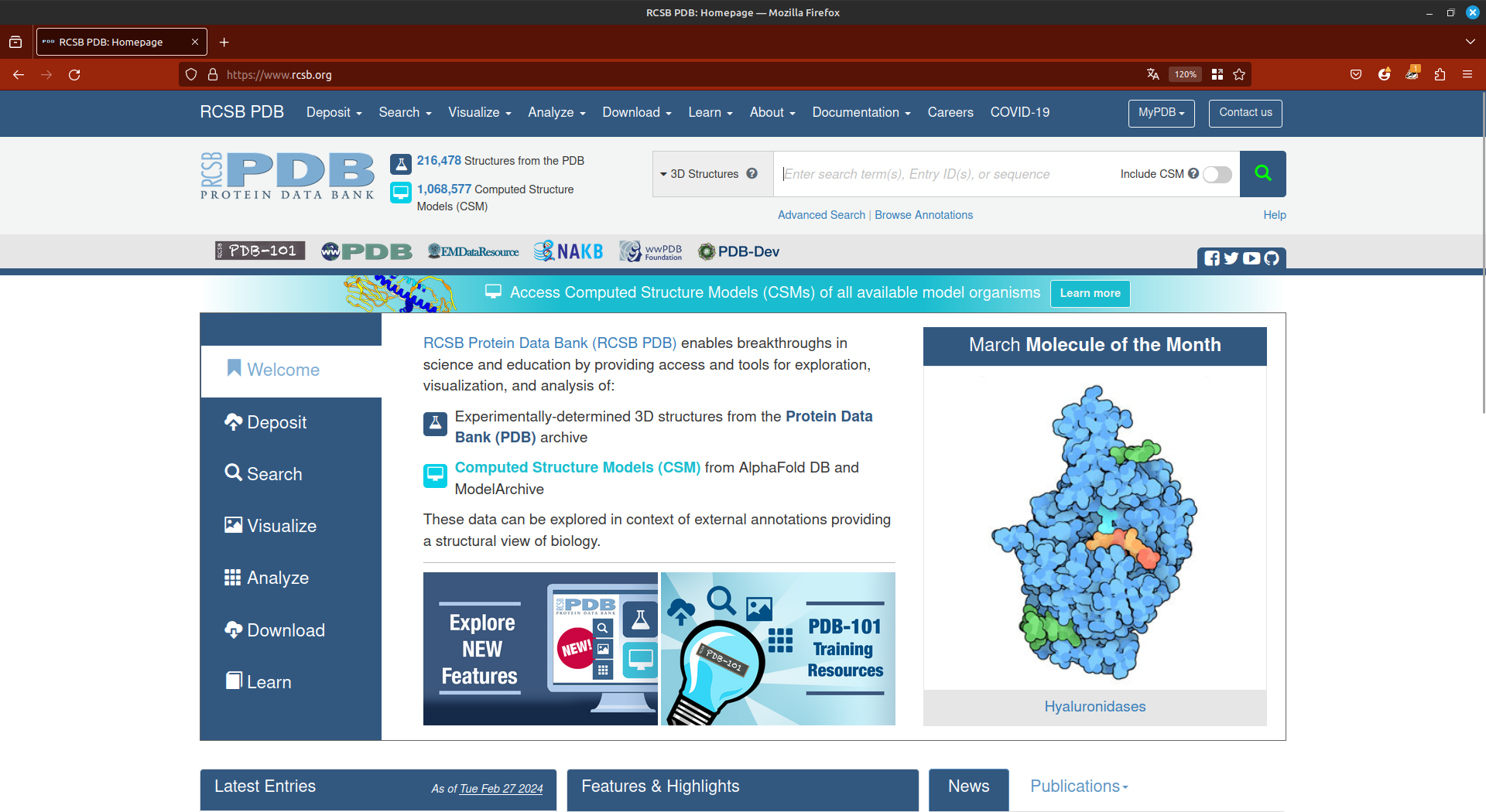 Protein Data bank