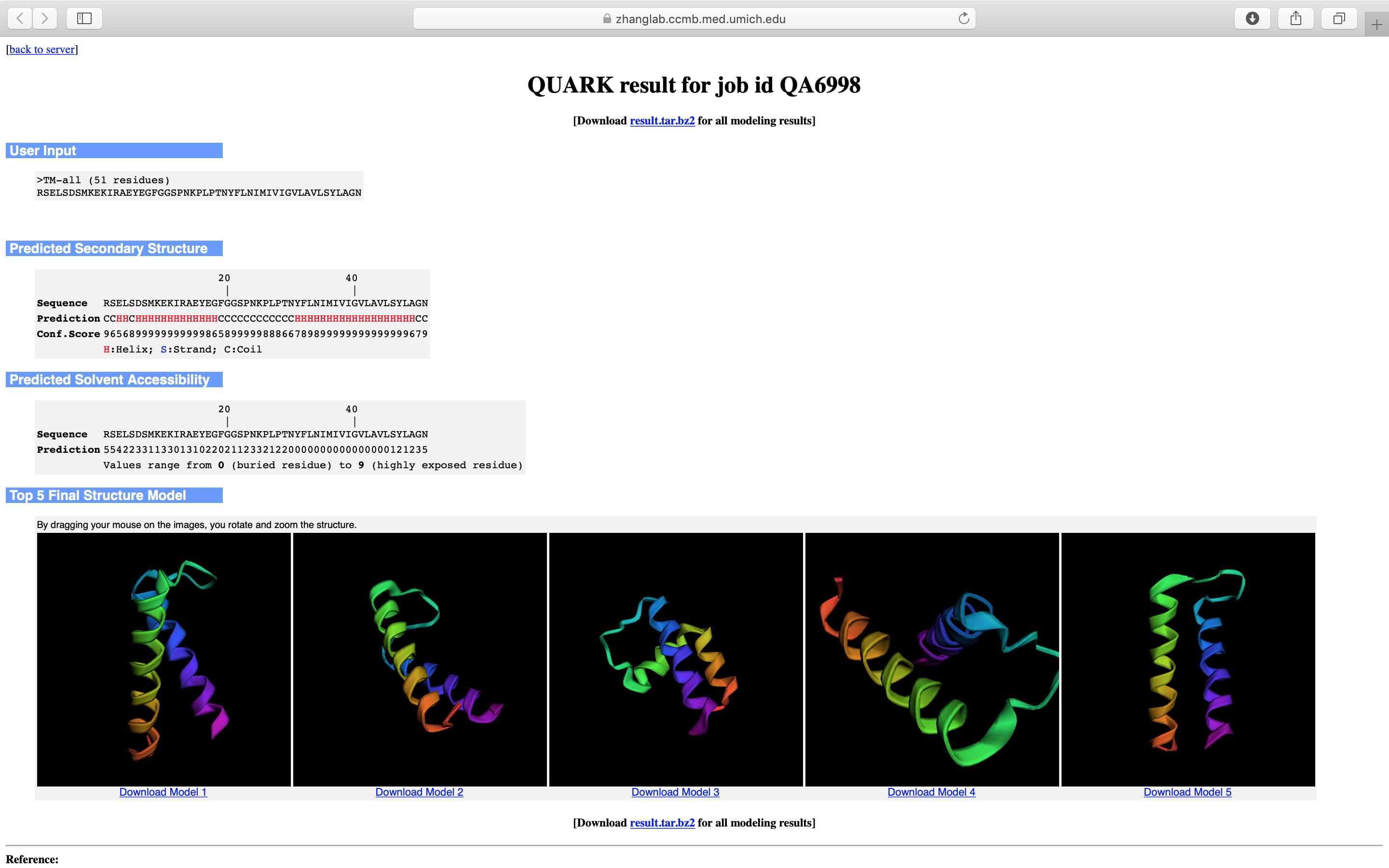 Resultados Quark TM-ALL